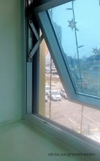 Окна с открыванием наружу, с монтажом Харьков